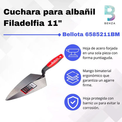 Cuchara P/albañil 11  Bimat 6585211bm Bellota