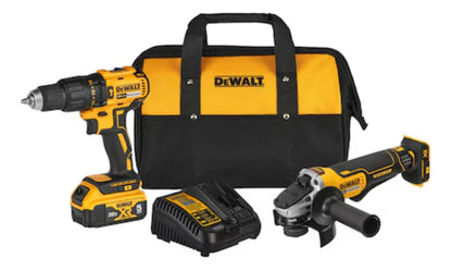 Combo Rotomartillo + Esmeriladora 20v Dck248p1 Dewalt