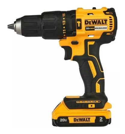 Taladro Percutor Inalambrico Dewalt 20v Brushless Dcd7781d2 2 Baterias