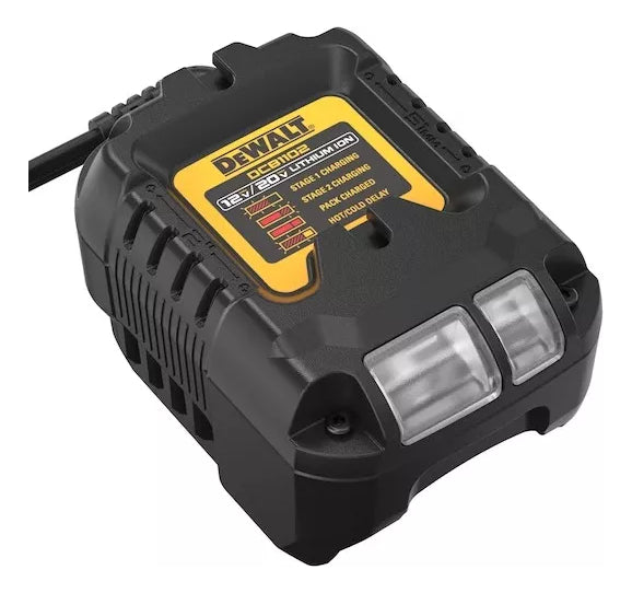 Cargador Batería Dewalt 12v/20v Flexvot Max 2 Ampers Dcb1102