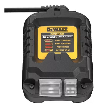 Cargador Batería Dewalt 12v/20v Flexvot Max 2 Ampers Dcb1102